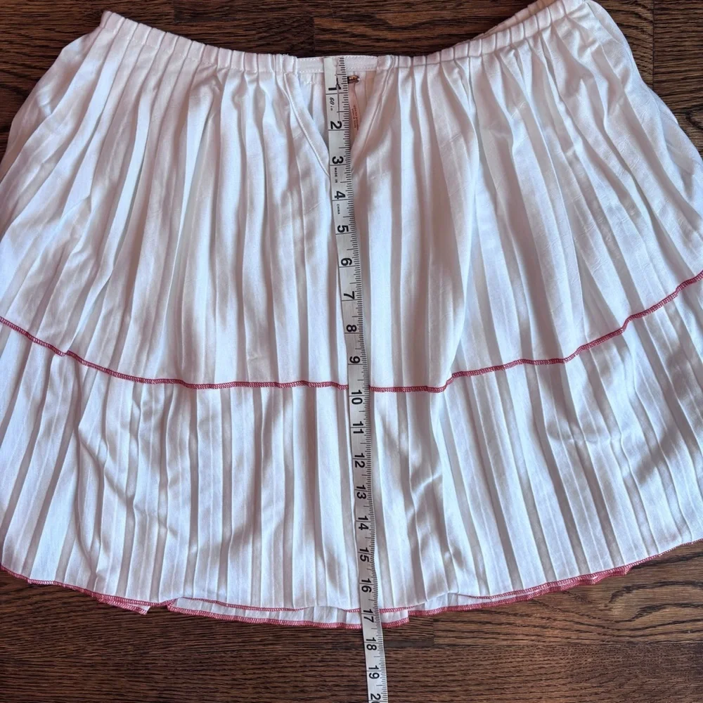 Free People Strapless Boho Peasant Top